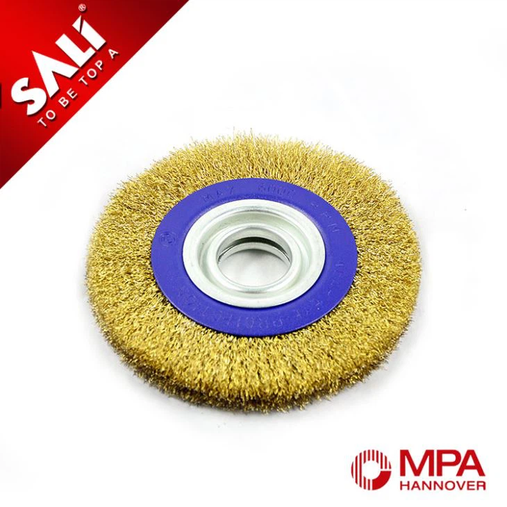 SALI brand steel brush type circular wire wheel brush in China supplier